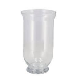 Glas Vase Laterne D24.5cm H14.5cm