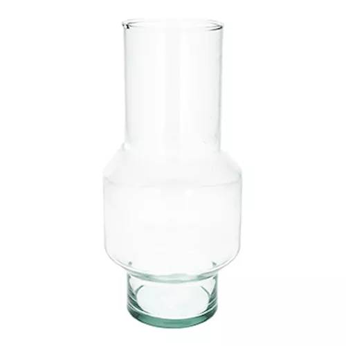 Glas Vase Tiburon D09/13cm H28cm