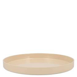 Melamine Teller sand 27x27x03cm