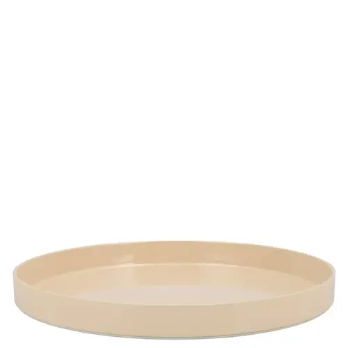 Melamine Teller sand 27x27x03cm