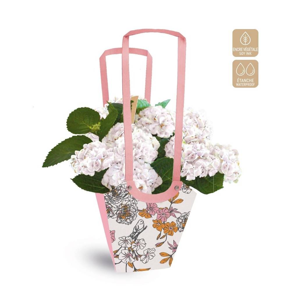 Tasche Birdy rosa 17.5x11x20cm