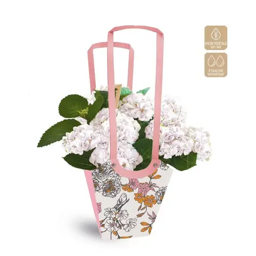 Tasche Birdy rosa 17.5x11x20cm