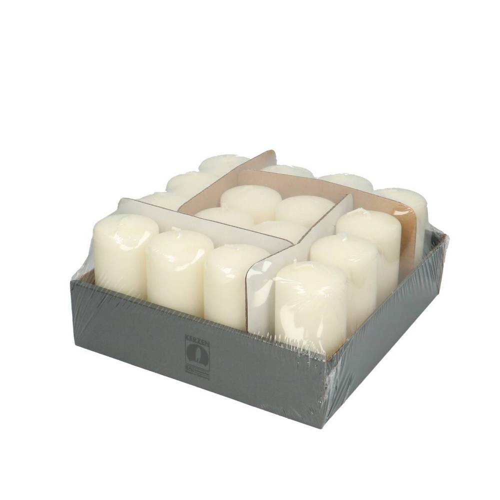 Stumpfkerze Safe creme D05cm H10cm