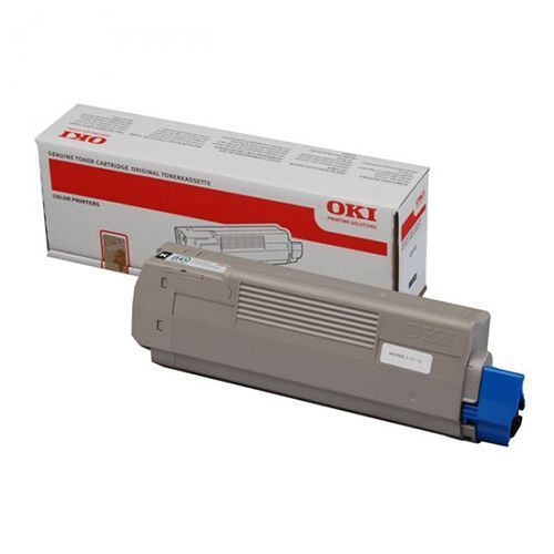 Oki toner cyaan c610 laserprinter