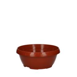 Kunststoff Schale terra D20cm H12cm