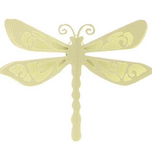 Wandaufhänger Libelle grün D18cm