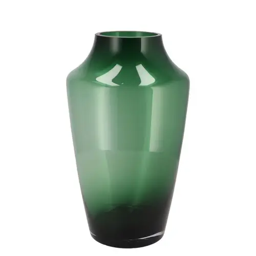 Glas Vase Filou dunkel grün D20cm H33cm