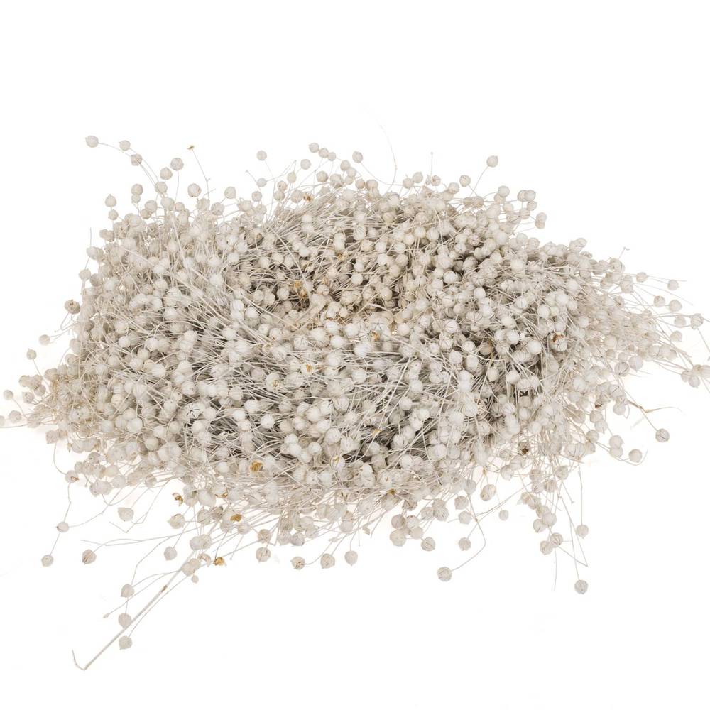 Kranz Flachs weiss D30cm