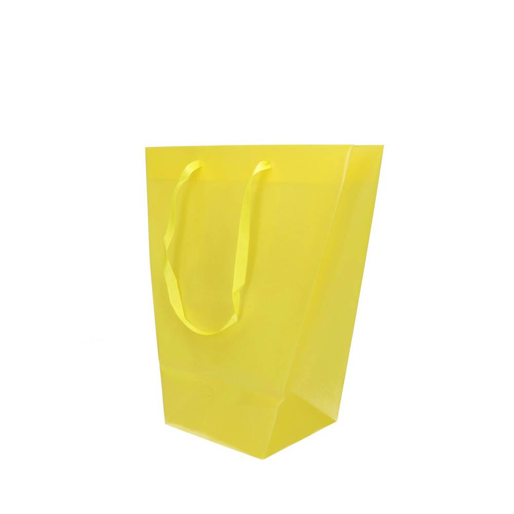 Tasche Clear gelb 24/11x26cm