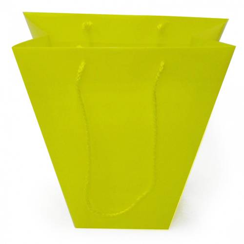 Tasche Clear gelb 24/11x26cm