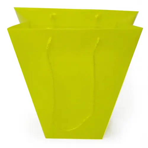 Tasche Clear gelb 24/11x26cm
