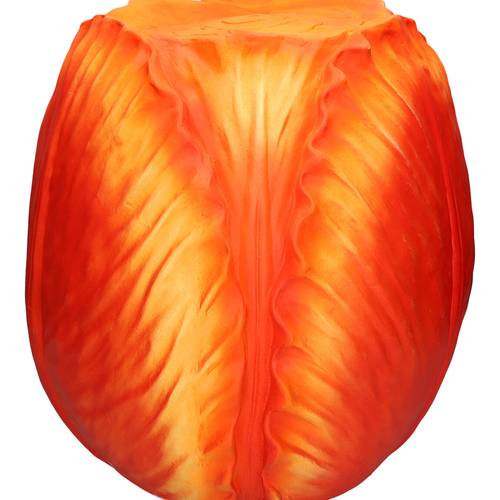 Beistelltisch Tulpe orange D46cm H45cm