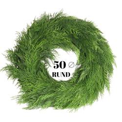Kranz grün Thuja rund gebunden 50cm