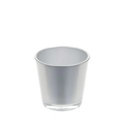 Glas Denver silber D7.5cm H7cm