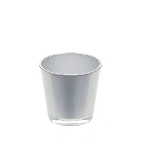 Glas Denver silber D7.5cm H7cm