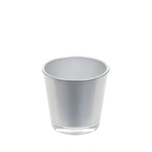 Glas Denver silber D7.5cm H7cm