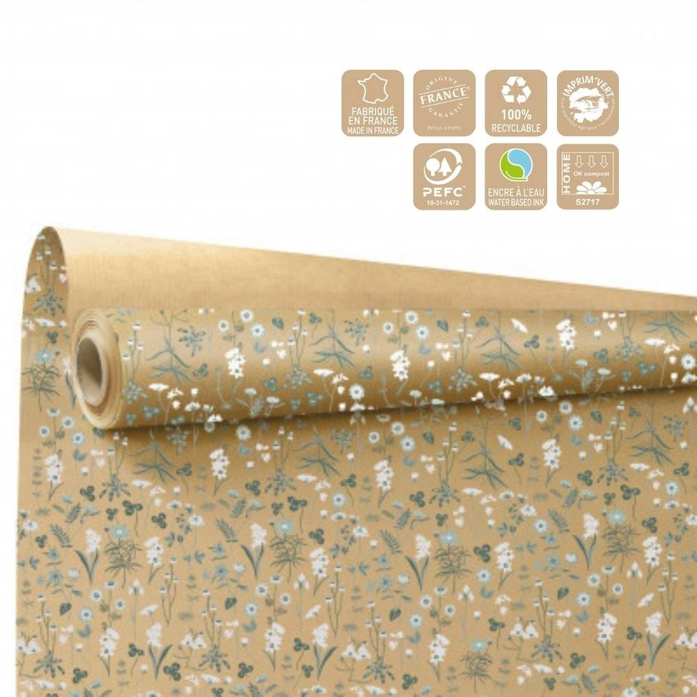 Papier Rolle 80cm Ysee natur 40m