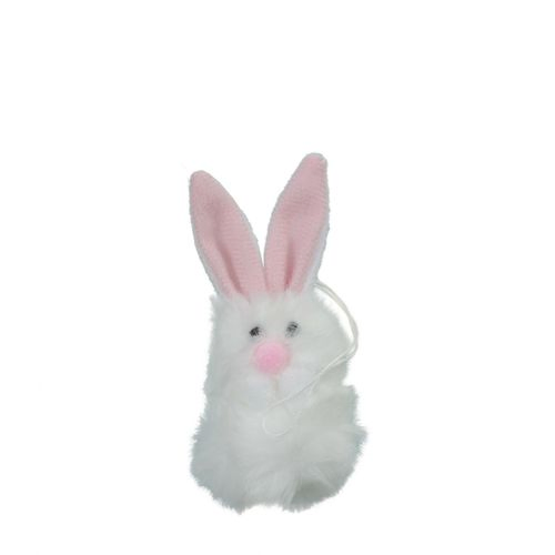 Hänger Kaninchen Fluffy weiss 10cm