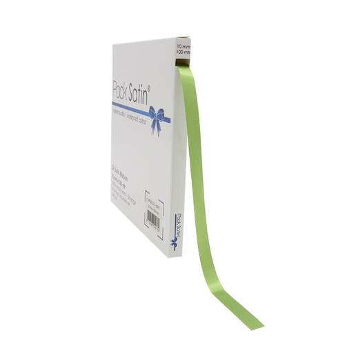 Band Vivant Satin hell grün 10mm 100m