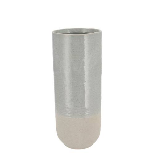 Keramik Vase Neva grau 14x14x20cm
