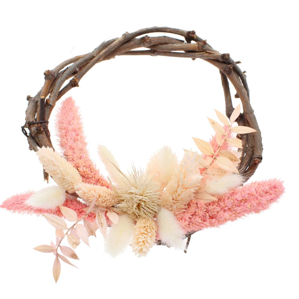 Traubenring Blüte rosa D15cm