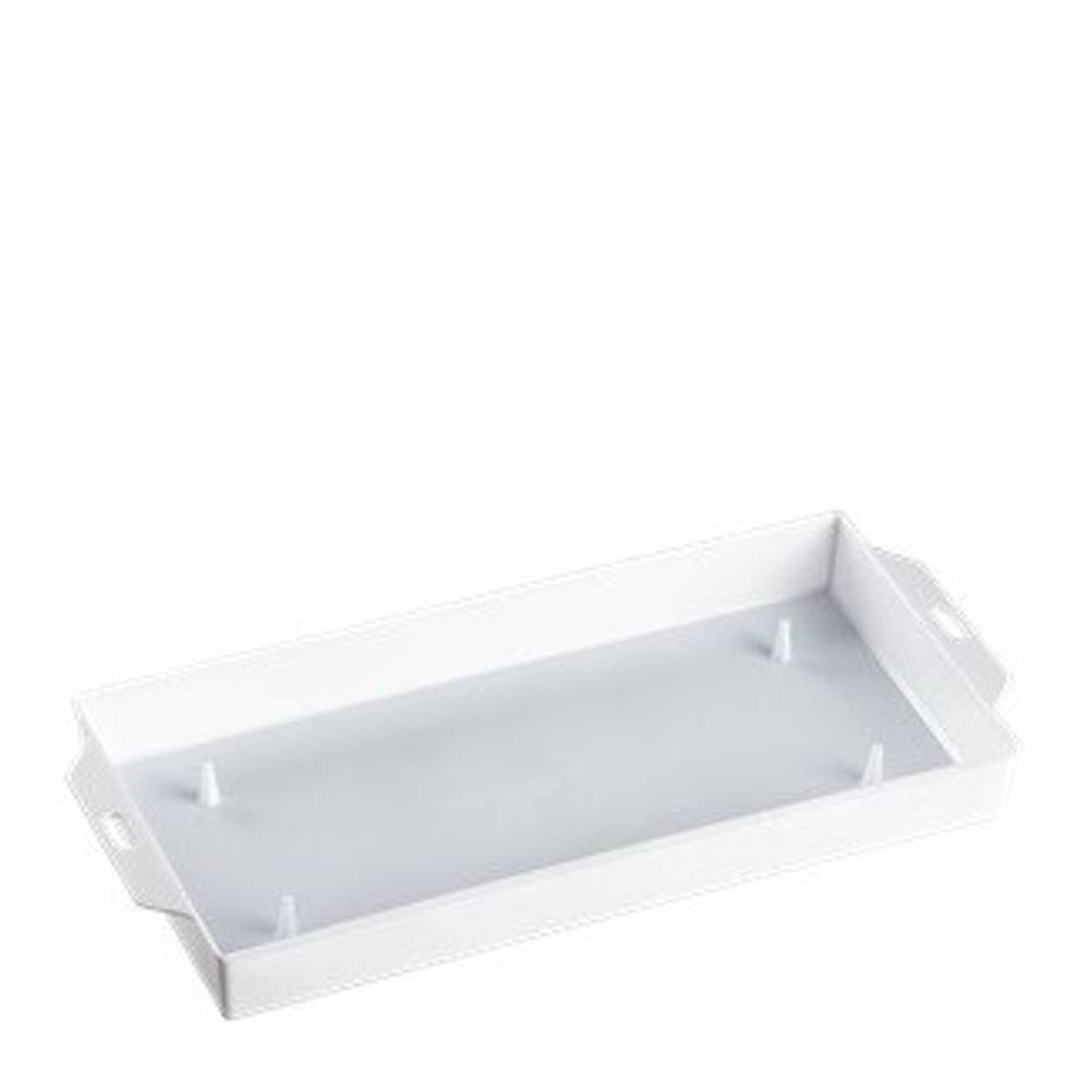 Kunststoff Schale weiss 12.5x11x02.5cm 