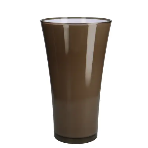 Kunststoff Vase Fizzy grau D20cm H35cm