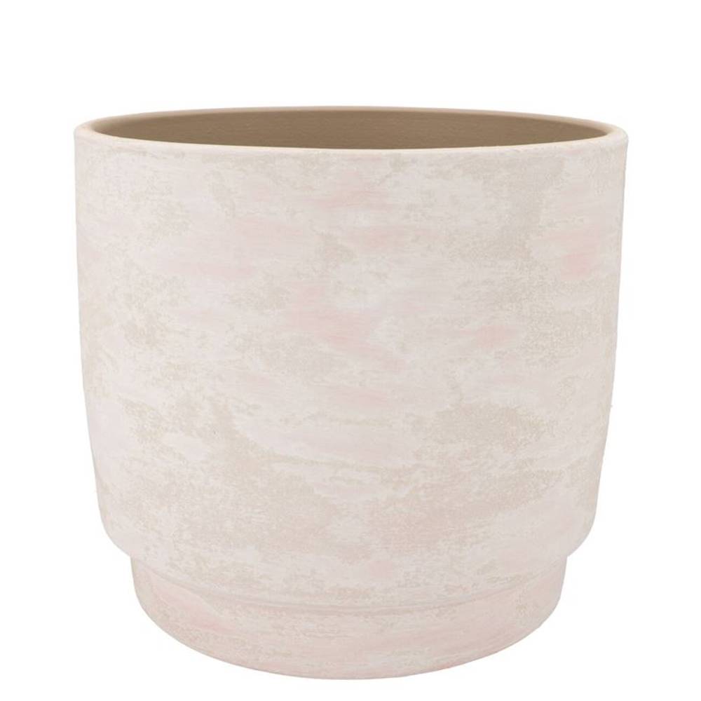 Keramik Übertopf Romy creme D24cm H22cm