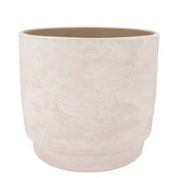 Keramik Übertopf Romy creme D24cm H22cm