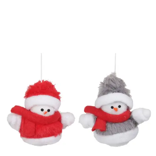 Hänger Schneemann mix 08cm