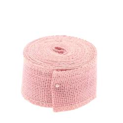 Band Jute rosa 50mm 5m