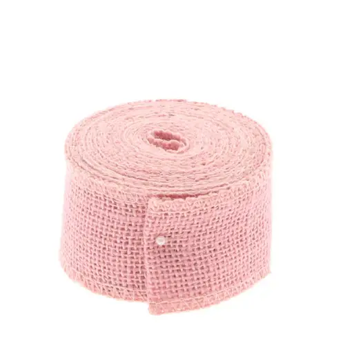 Band Jute rosa 50mm 5m