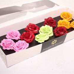 Seiden Wachs Rose Moods mix D10cm 9(045) Happines