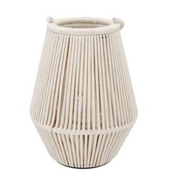 Laterne Cruz weiss 16x26x34cm