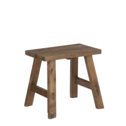 Homedeco Hocker Bold braun 38X28.5*34cm