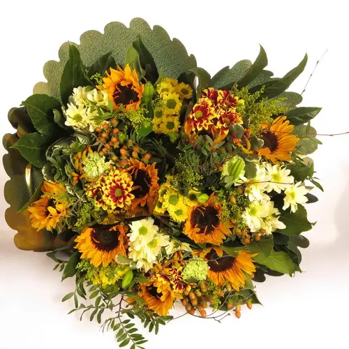 Strauß Sonnenblume 50cm 11 Stiele