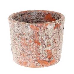 Outdoor Übertopf Harz terrakotta D16cm H15cm