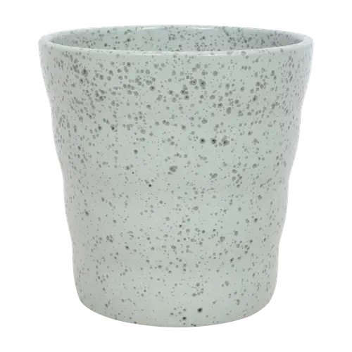 Keramik Übertopf Orchidee Dawn Pixel stahl D13cm H13cm