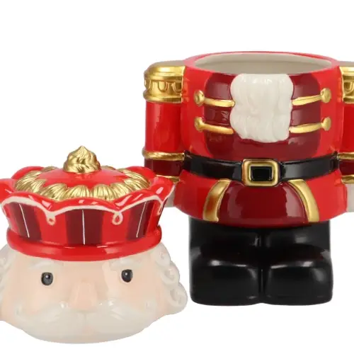 Behälter König rot 18x13x28cm