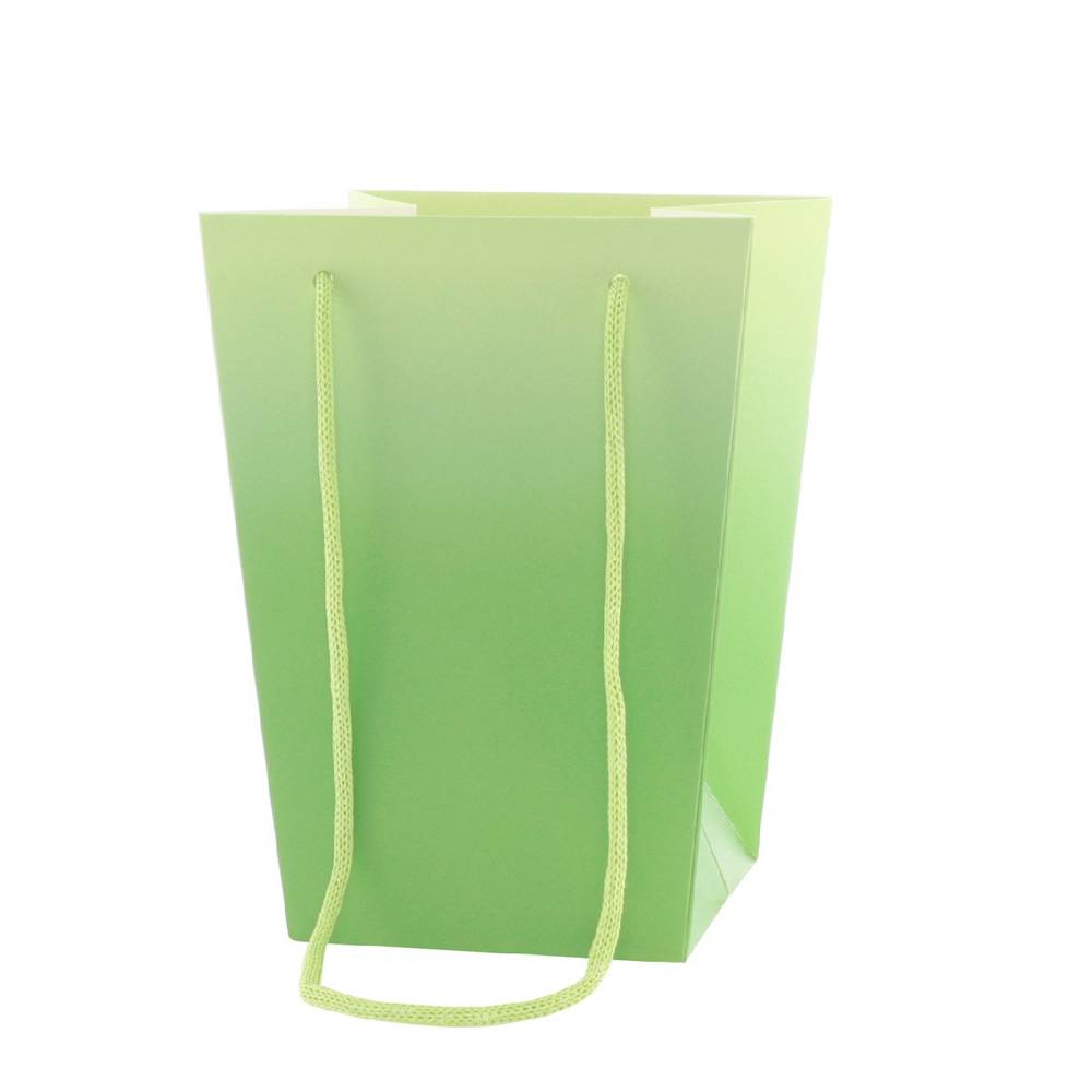 Tasche Noor grün 15/15X11/11x20cm