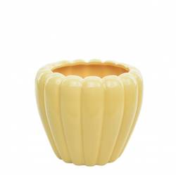 Keramik Topf Eva gelb D16.5cm H14cm