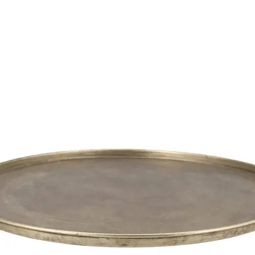 Metall Teller Kaya gold 56x02cm