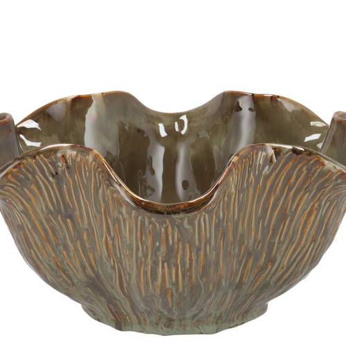 Keramik Schale Loui sand 30x30x14cm