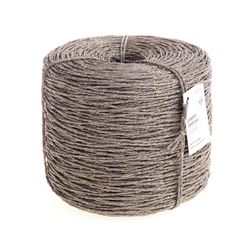 Band Papier deluxe grau gold 1mm 40m