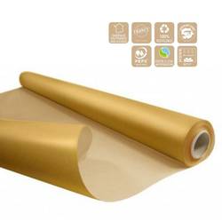 Papier Rolle 80cm braun/gold 50gr 50m