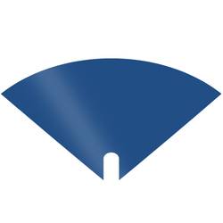 Tüte Moon Isa blau 30x30cm x50