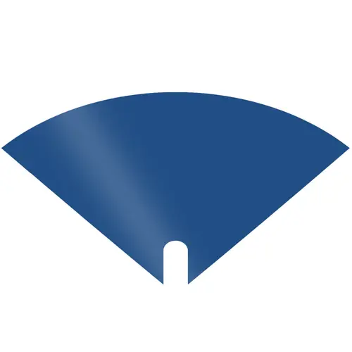 Tüte Moon Isa blau 30x30cm x50