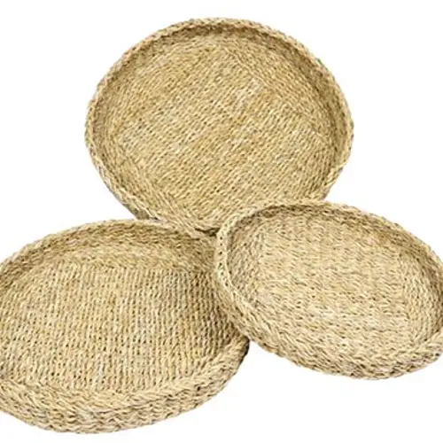 Platte Manatee 3/Set natur D45cm H06cm