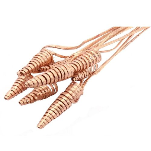 Trocken Cane Cone auf Stab kupfer L50cm