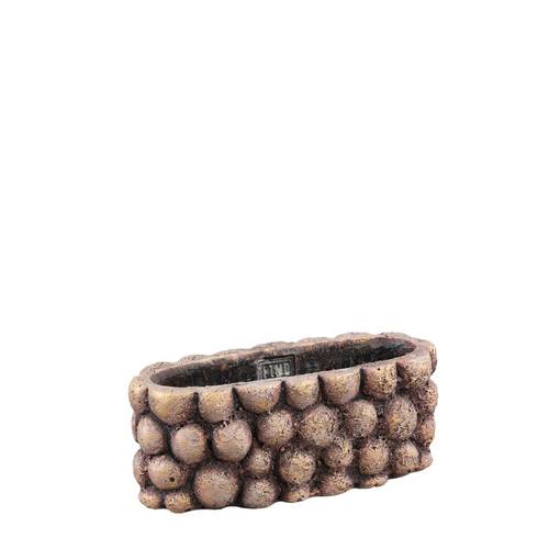 Keramik Schale Gen braun 25x10x10cm 